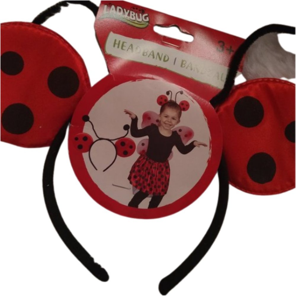 Ladybug Headband. 5/25.  💜